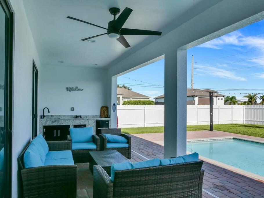 Casa Sevilla, Heated Pool, Sleeps 9, 4B3B Cape Coral Eksteriør billede